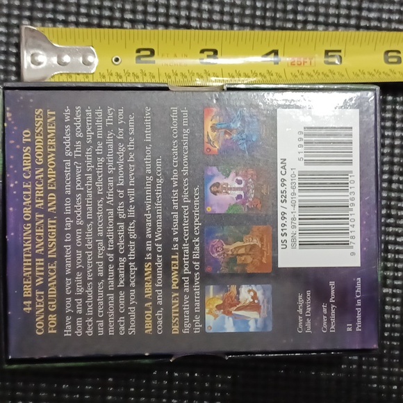 Tarot card, Oracle cards, 1001 Dream Book bundle. Egyptian African Divine - Picture 5 of 15